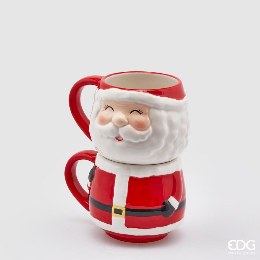 Set of 2 Cups Santa Claus