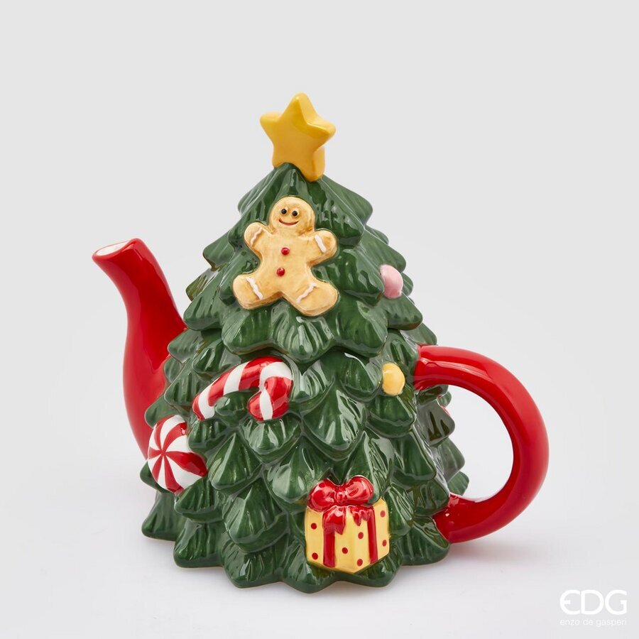 Christmas Tree Tea Pot