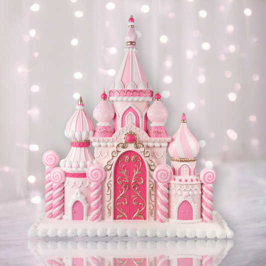 Pink Candy Castle 26in/66cm (29-29589)
