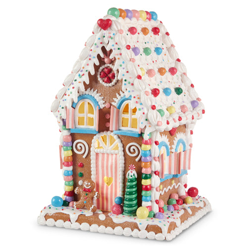 Lighted Gingerbread House 14" (3919187)