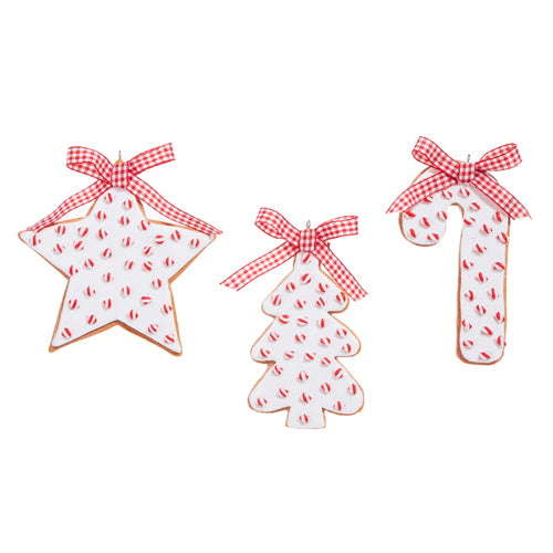 Peppermint Sprinkles Cookie Ornament 4.5" (4315558)