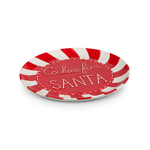 Cookies For Santa Plate 9" (4319138)