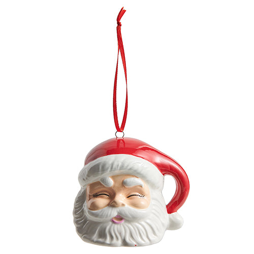 *RAZ Exclusive* Red Santa Ornament 3.5" (4319201)