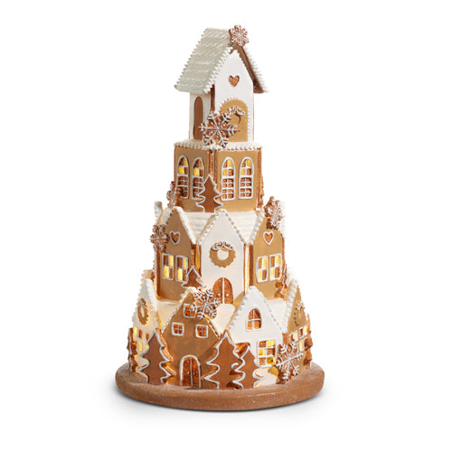 4457615 - Round Gingerbread House 16" - Pre-Order (See T&C Below)