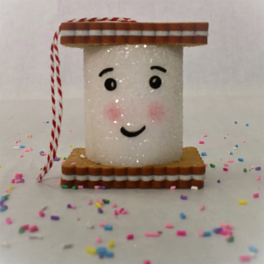 Gimme S'More Cookie Ornament 3.75"