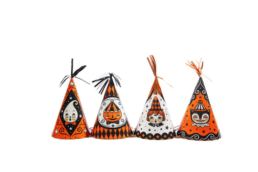 JPD Carnival Cottage Party Hat Set of 8