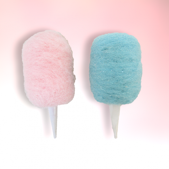 Cotton Candy Ornament Set of 2 (79-81391)