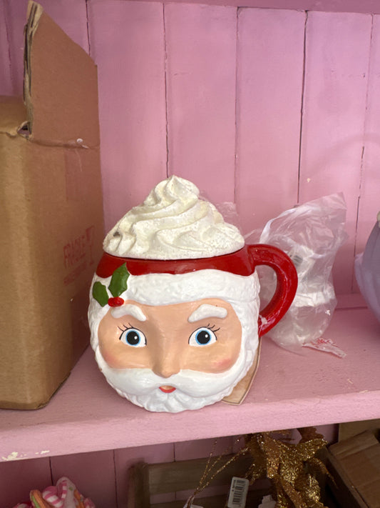 Candy Santa Mug