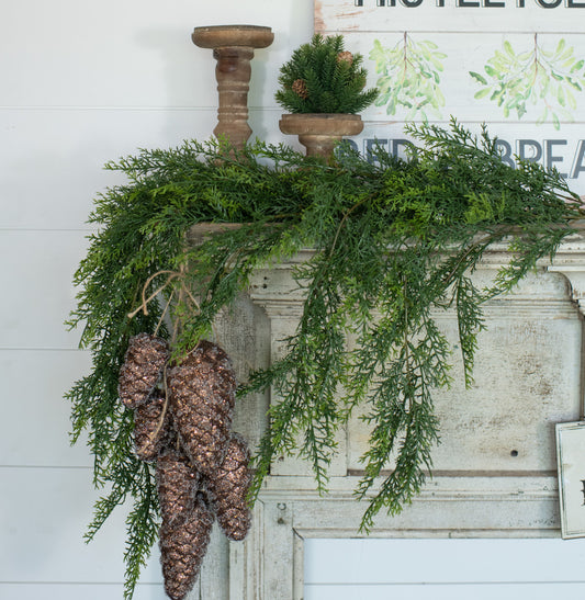 34" Red Cedar Hanging Bush