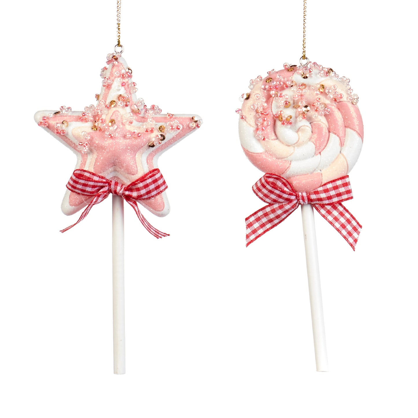 Pink Candy Ornament 2 Assortments