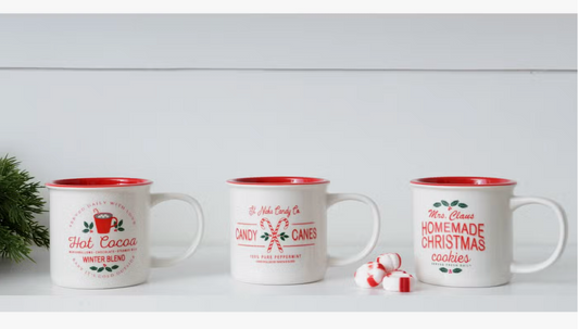 Holly Berry Mugs 3 Assortments