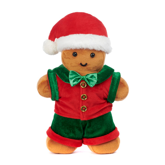 Fabric Xmas Gingerbread Man 32cm