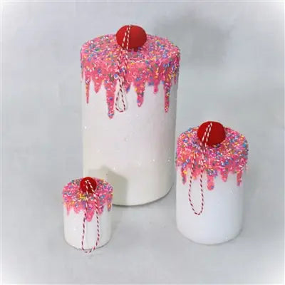 Mmmm Marshmallow Confection Ornament - 3 Sizes
