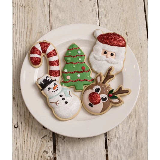 TL1365 - Sweet Tidings Christmas Cookie Set of 5