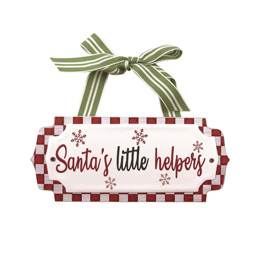 Santa's Little Helper Ornaments 16cm (9768192)