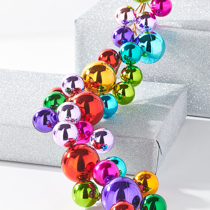 4' Multicolor Ball Garland (G3416336)