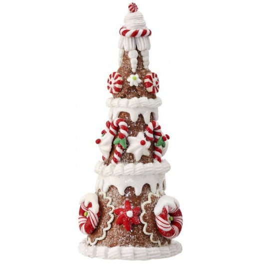 MTX68284 - 7.5" CLAYDOUGH GINGERBREAD CANDY/COOKIE TREE