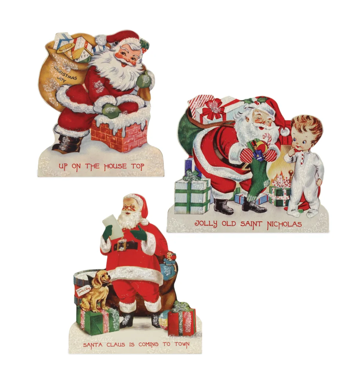 Bethany Lowe Retro Christmas Dummy Board 3 Assortments (7783467974904)