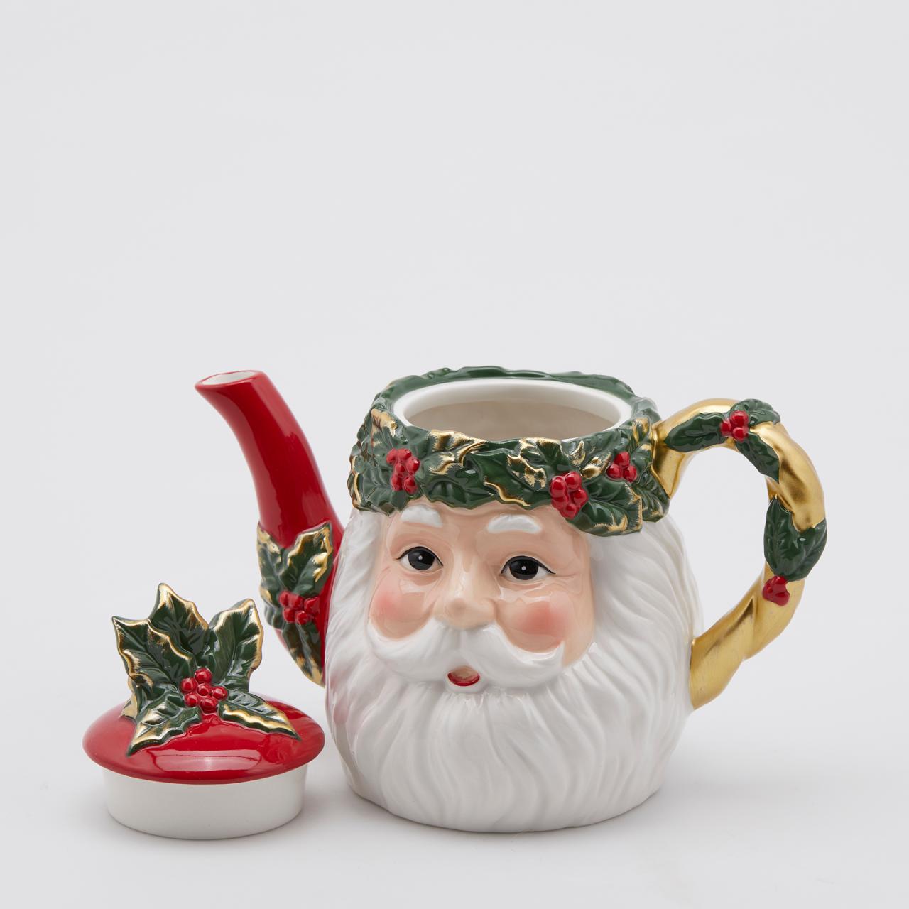 Whimsical Santa Tea Pot