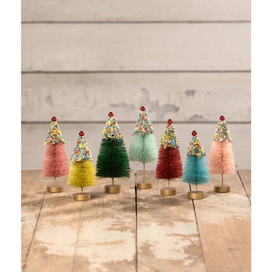 LC1543 - Christmas Mini Cupcake Trees Set of 7