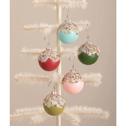 LC1577 - Cupcake Glass Ball Ornaments S5