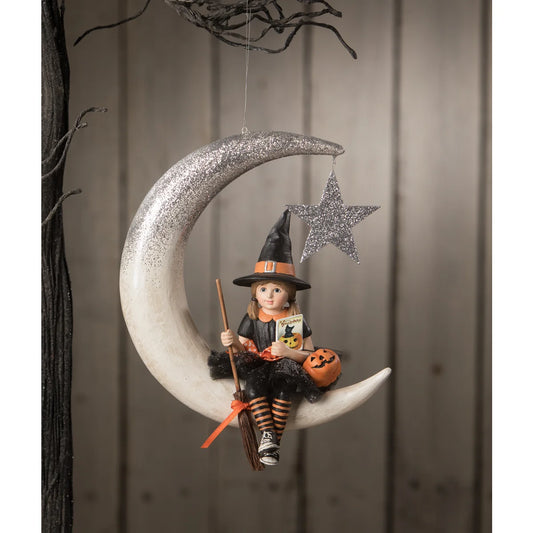 TD1210  - Little Fraya Witch on Moon