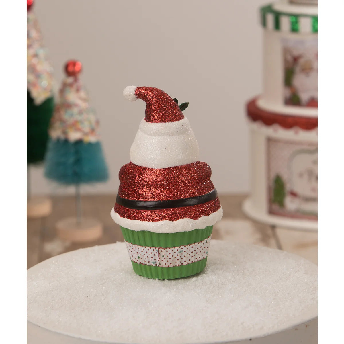 TL1363 - Santa Claus Cupcake Container