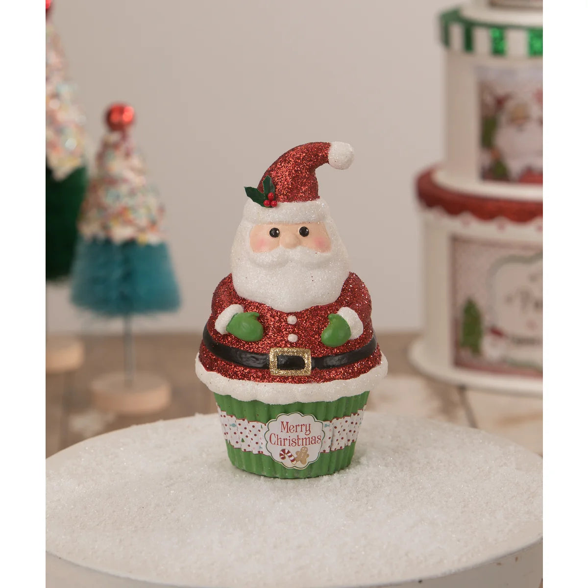 TL1363 - Santa Claus Cupcake Container