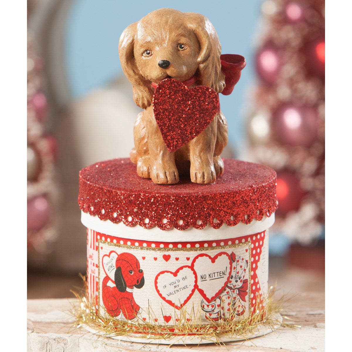 TL8692 - Puppy Love on Box 7" (18cm)